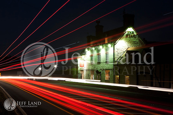 The Stag - Redhill Light Painting