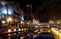 Birmingham City Center at Night