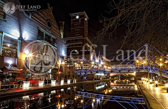 Birmingham City Center at Night