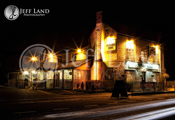 Flyford Arms - by Night - Worcestershire